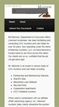 Mobile Screenshot of mannionauctions.com